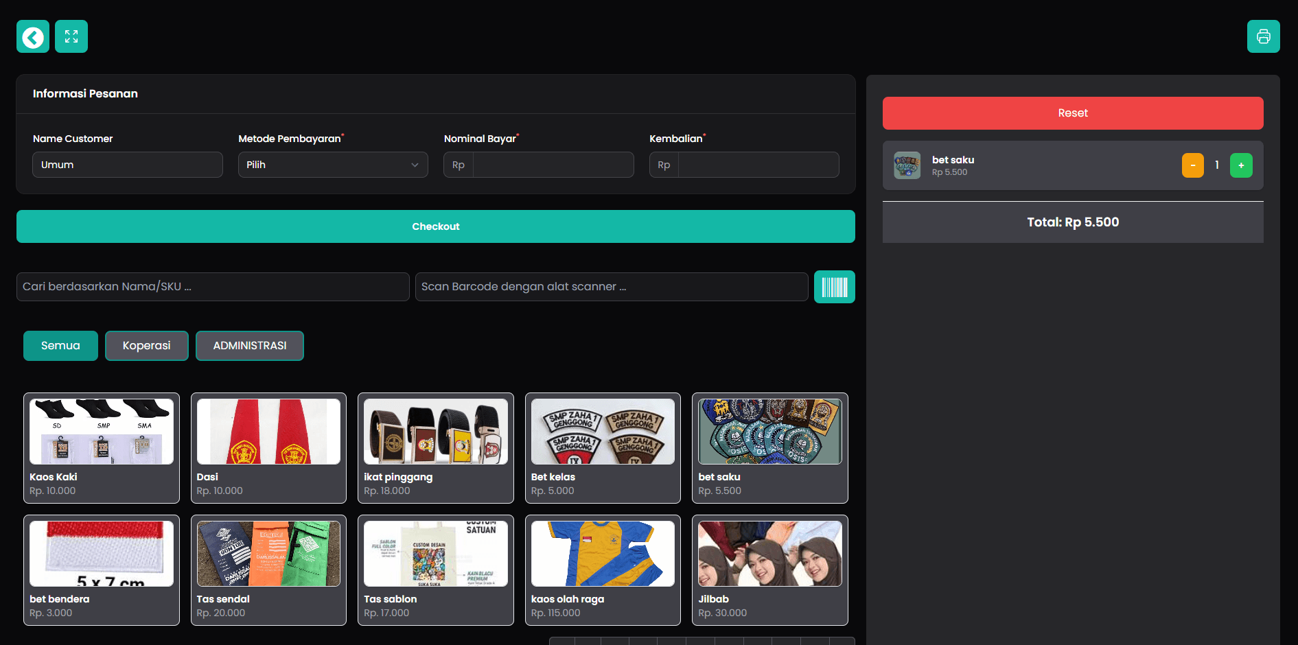 Point Of Sale - Al Kautsar Ngoro screenshot